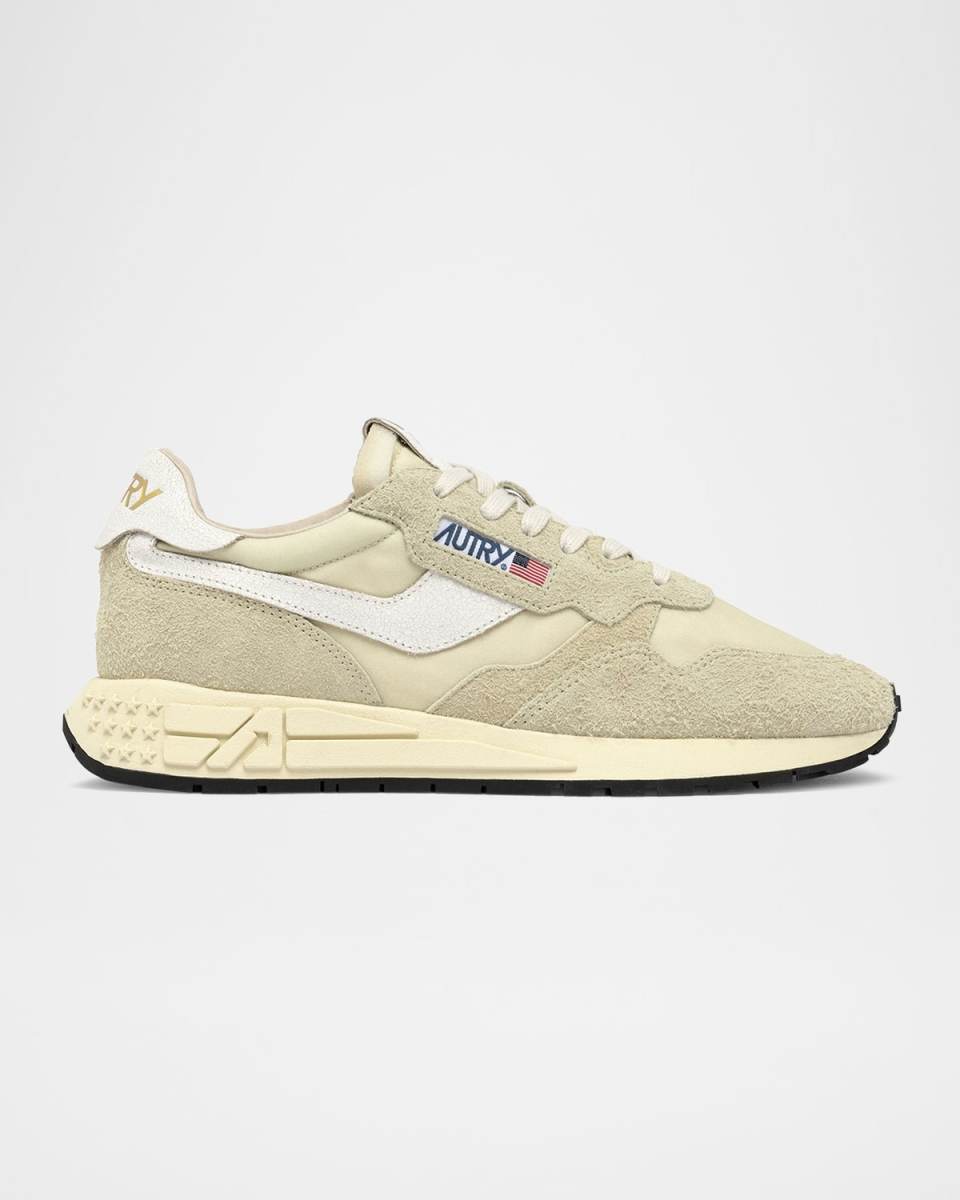Reelwind Suede Retro Trainer Sneakers